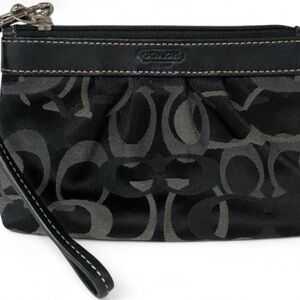 Coach Signature Wristlet Wallet